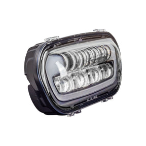 Eagle Lights BRITE AF LED Headlight for 2008 - 2023 Harley Davidson Fat Bob Models