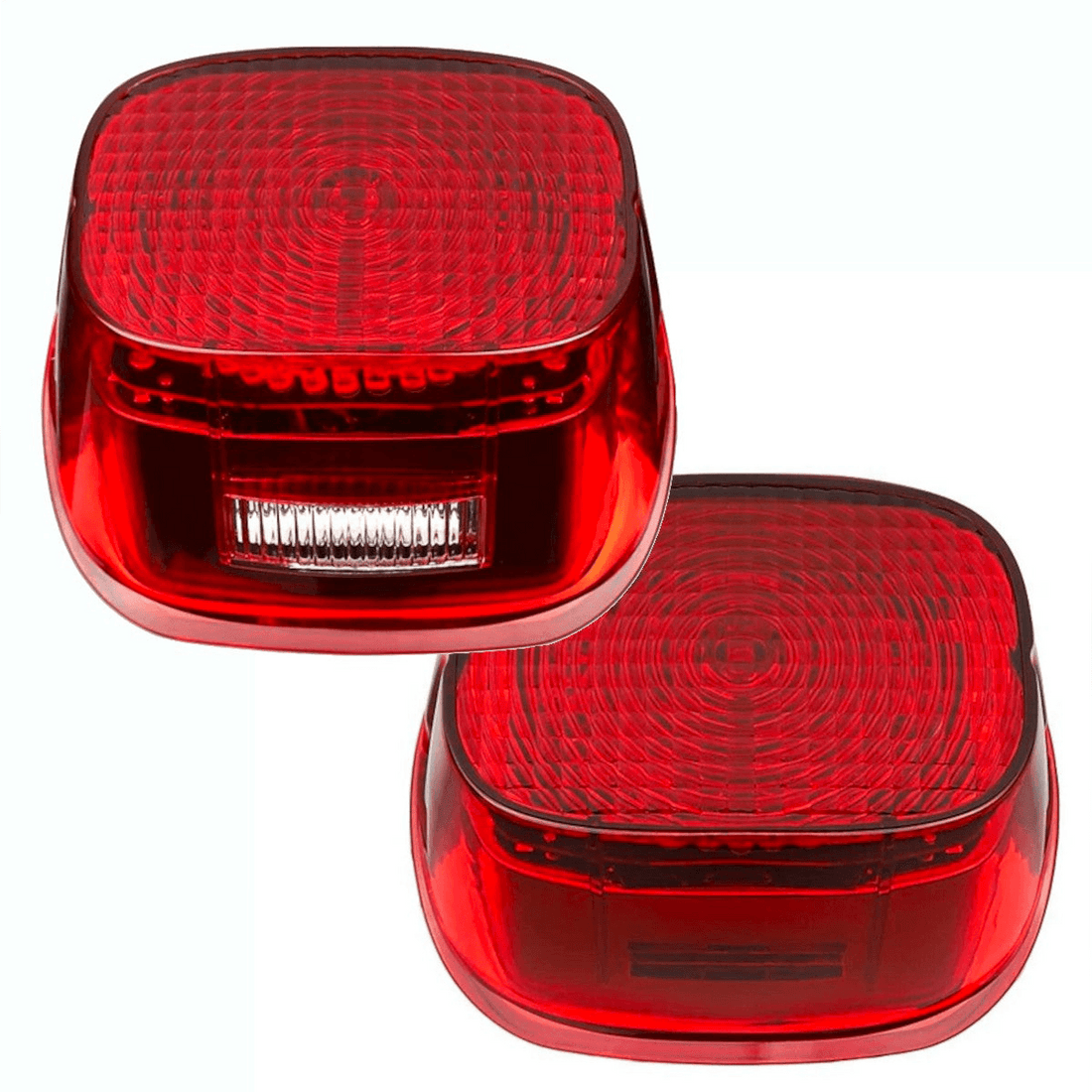 Eagle Lights Strobe LED Squareback Brake Light Kit for Harley Davidson
