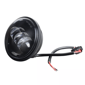 Eagle Lights 7" LED Headlight and 4.5" LED Passing Light Kit for Harley Davidson and Indian Motorcycles - Generation I / Black