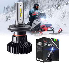 Eagle Lights Infinity Beam H4 LED Headlight Bulb for Skidoo Snowmobiles