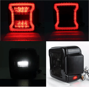 Eagle Lights Smoked LED Tail Light Kit for 2018 - Current Jeep Wrangler JL