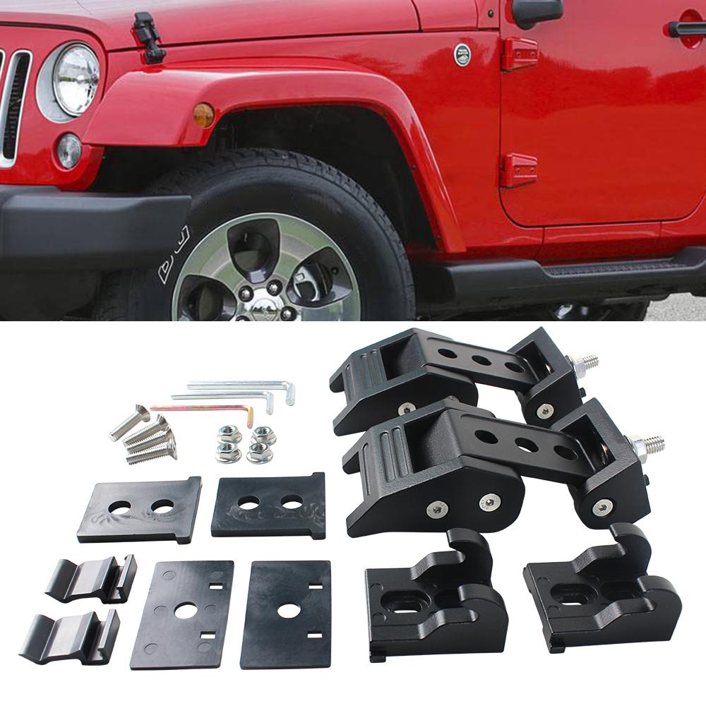 Eagle Lights Hood Latch Kit for Jeep Wrangler JK (2007 - 2018)
