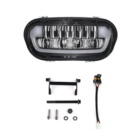 Eagle Lights BRITE AF LED Headlight for 2008 - 2023 Harley Davidson Fat Bob Models