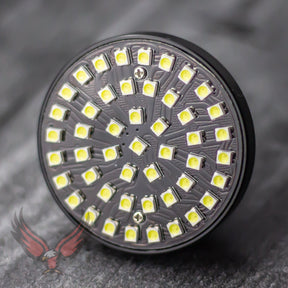Eagle Lights SUNBURST 2" LED Turn Signals (Front (1157) and Rear (1156) LED Turn Signal Kit) For Harley Davidson
