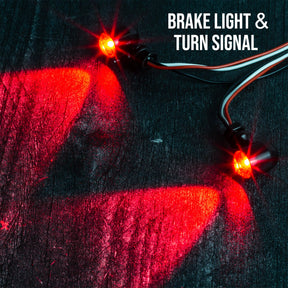 Eagle Lights Mini Bullet Rear LED Brake / Turn Signal and Running Lights - (2 Lights Included)