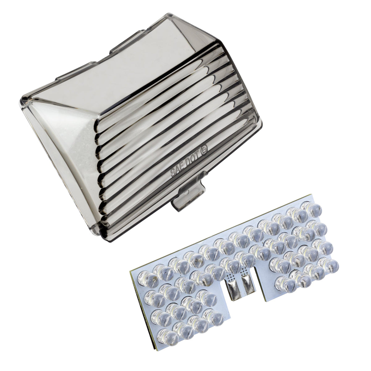 Eagle Lights LED Rear Fender Tip Light with Smoked Lens for Harley Davidson Motorcycles