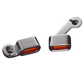 Eagle Lights SLIM LINE Front LED Turn Signals for Harley Davidson, Honda, Yamaha and Triumph Motorcycles