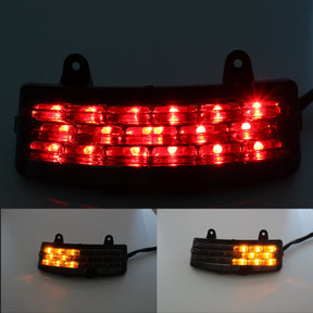 LED Tail Lights - Eagle Lights Smoked TriBar LED Tail Fender Tip Light For Harley Street Glide / Road Glide FLHRX FLTRXS FLHX 06-18 For Harley Davidson