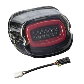 Eagle Lights HALOS Layback LED Tail Light with Turn Signals for Harley Davidson 2021 - Current Low Rider Models