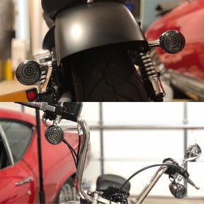Eagle Lights Generation II Midnight Edition Turn Signals (Front (1157) and Rear (1157) LED Turn Signal Kit)