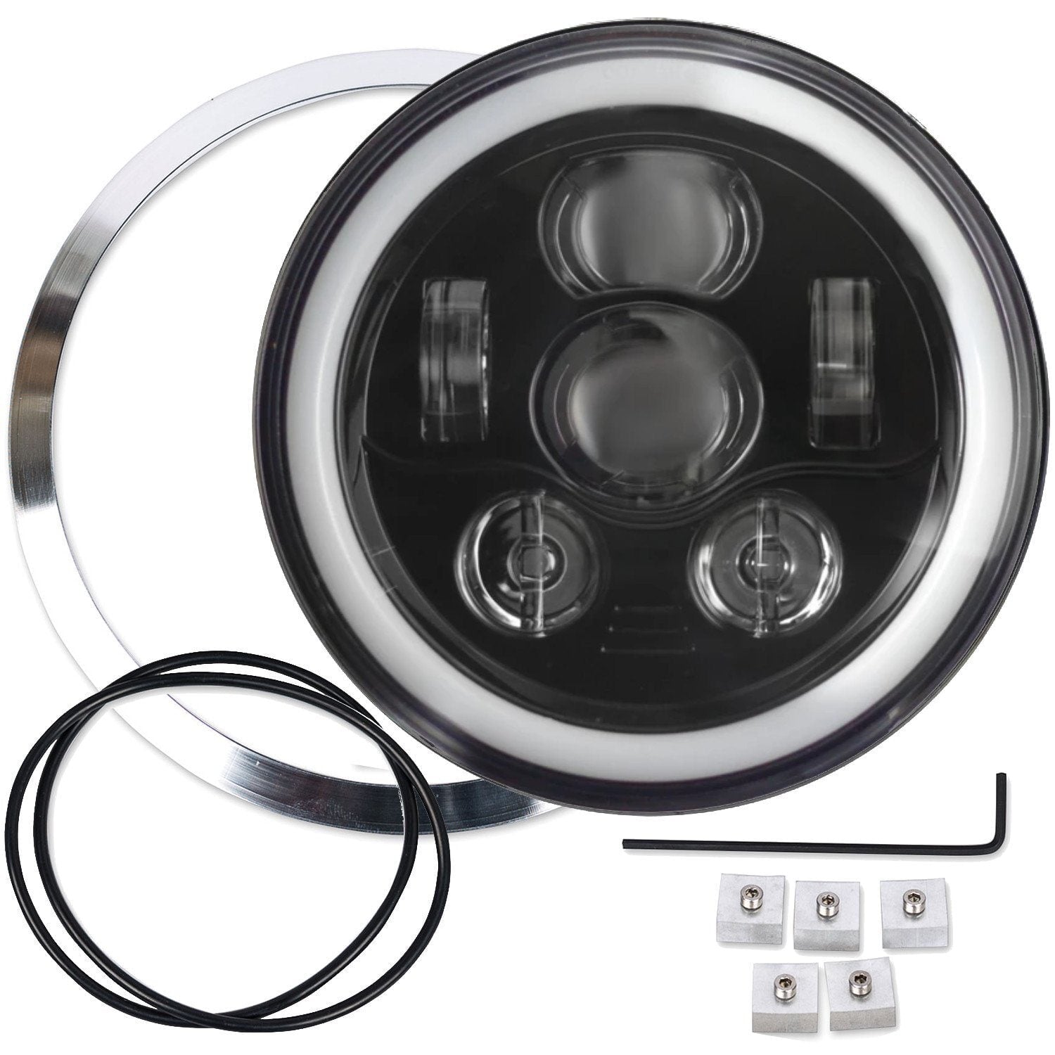 Eagle Lights 7" LED Headlight Kit for Triumph T100 and T120 Models