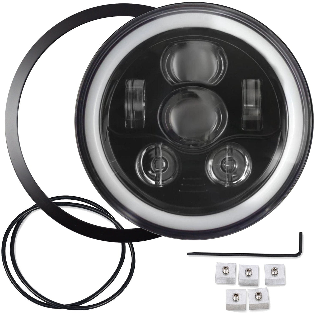 Eagle Lights 7" LED Headlight Kit for Triumph T100 and T120 Models