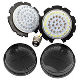 Eagle Lights LED Turn Signal and Halo Running Light Kit with Lenses for Honda VTX Motorcycles