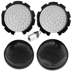 Eagle Lights Generation II Premium LED Rear Turn Signals for Honda VTX - Generation II / 1156 Base / Amber