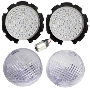 Eagle Lights Generation II Premium LED Rear Turn Signals for Honda VTX - Generation II / 1156 Base / Amber