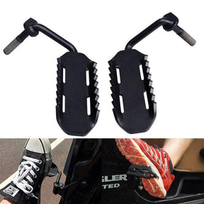 Jeep Accessories - Eagle Lights Black Steel Foot Pegs For 2007-2015 Jeep Wrangler