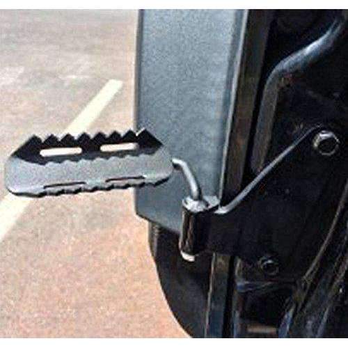 Jeep Accessories - Eagle Lights Black Steel Foot Pegs For 2007-2015 Jeep Wrangler