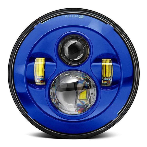 Eagle Lights 7" LED Headlight Kit for Harley Davidson and Indian Motor