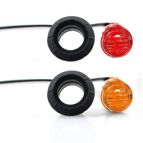 Commercial LED Lighting - Eagle Lights EL07503 3/4" Round LED Lights With Grommet And Plug