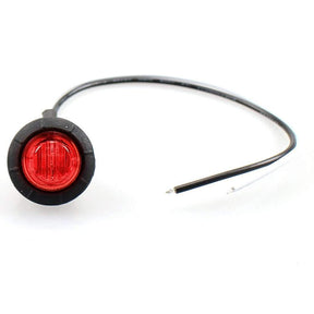 Commercial LED Lighting - Eagle Lights EL07503 3/4" Round LED Lights With Grommet And Plug