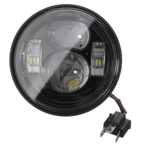 FatBob LED Headlights - Eagle Lights Fat Bob Dual LED Headlight Kit