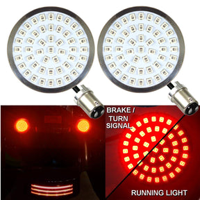 2” LED Turn Signal Kits - Eagle Lights LED Generation II Turn Signals (Front (1157) And Rear (1157) LED Turn Signal Kit