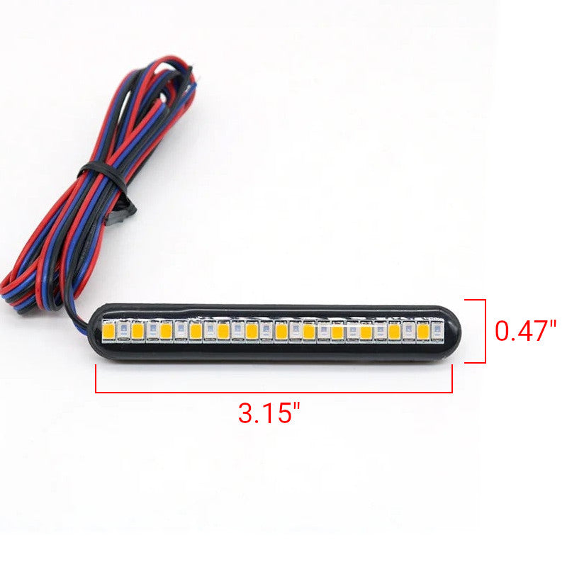 Amazon.com: Zoom Tech LED Tail Light Integrated Turn Siginal