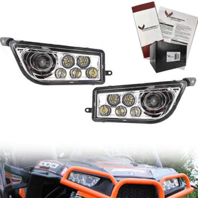 Polaris ATV LED Lighting - Polaris RZR 1000 XP 900 LED Projection Headlights