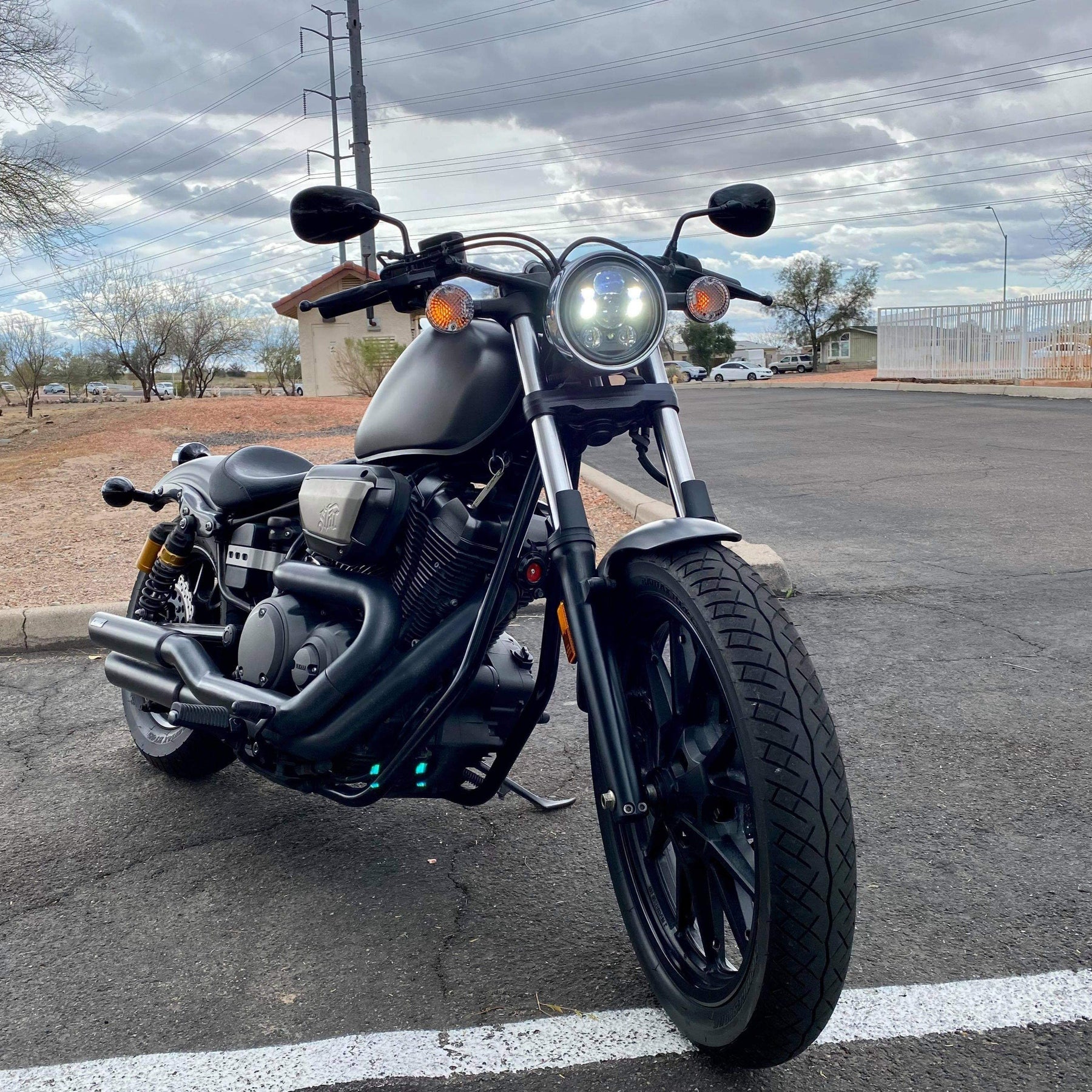 Yamaha online bolt headlight
